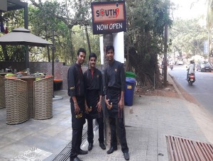 The Staff at SouthI Restaurant At the Zense Resort, Candolim, North Goa , India